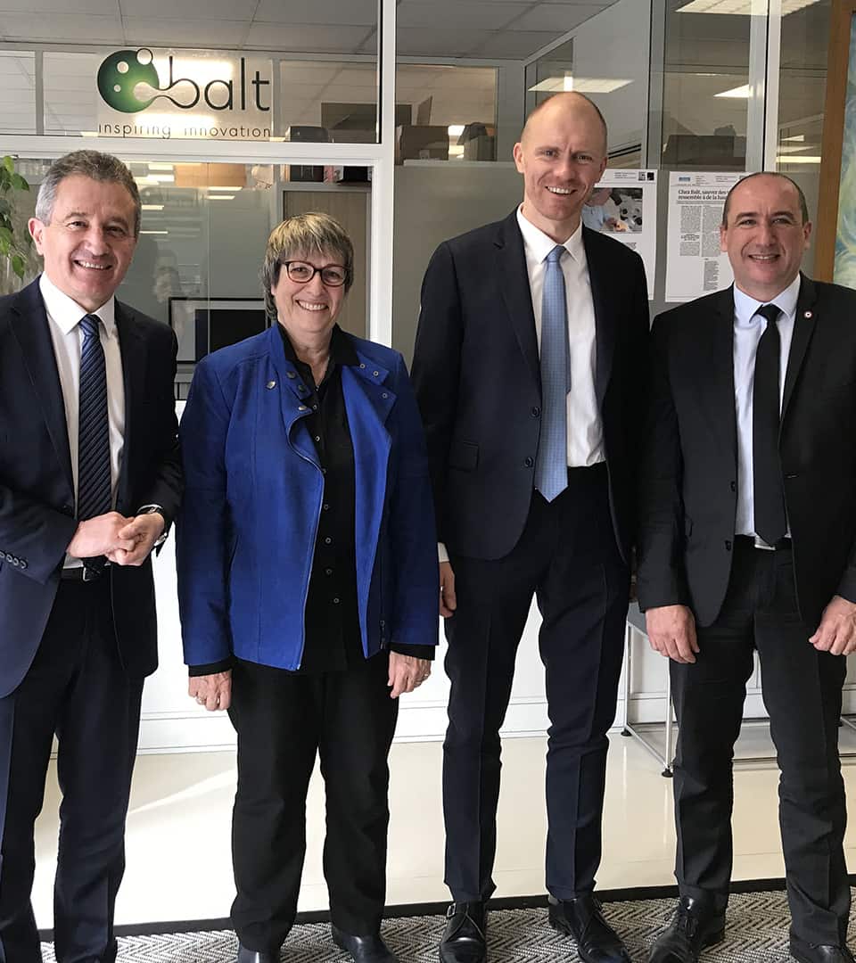 Visit by several local elected officials to Balt